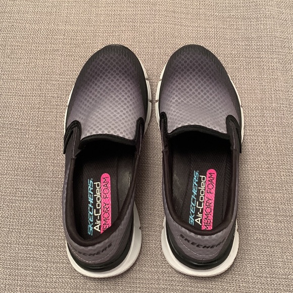 Skechers Dual-Lite Slip Ins Memory Foam Air-Cooled Shoes Slip Ons - Picture 6 of 11